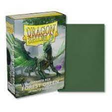 Dragon Shield Forest Green 60CT Japanese Size Sleeves | Rock City Comics