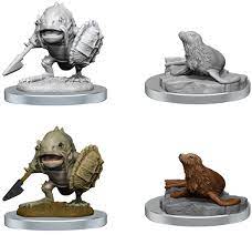 D&D Unpainted Minis: Locathan & Seal | Rock City Comics