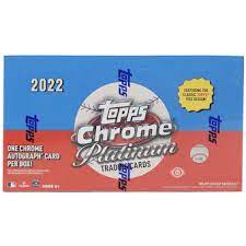 2022 Topps Chrome Platinum Baseball Hobby Box | Rock City Comics