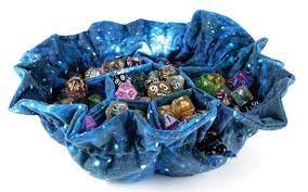 MDG Velvet Dice Bag Compartment with Compartments | Rock City Comics