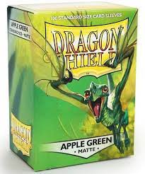 Dragon Shield Apple Green 100 Count Sleeves | Rock City Comics