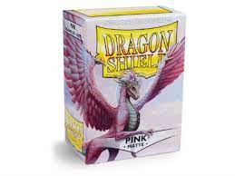 Dragon Shield Pink Matte 100CT Sleeves | Rock City Comics