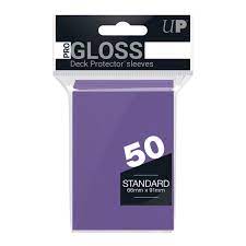 UP Purple Gloss 50 Count Sleeves | Rock City Comics