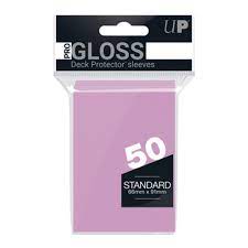 UP Pink Gloss 50 Count Sleeves | Rock City Comics