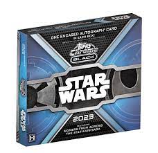 2023 Topps Chrome Black Star Wars Hobby Box | Rock City Comics