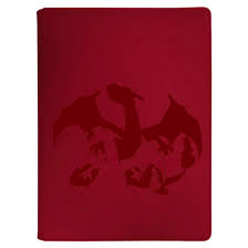 UP 9PKT Zippered Elite Pokemon Charizard Binder | Rock City Comics