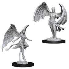 Dungeons & Dragons Nolzur’s Marvelous Miniatures: Succubus & Incubus | Rock City Comics