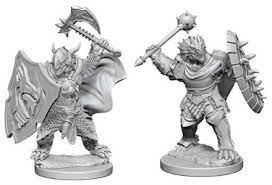 Dungeons & Dragons Nolzur’s Marvelous Miniatures: Dragonborn Paladin | Rock City Comics