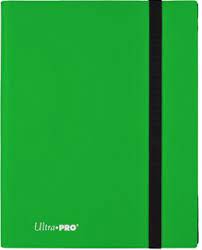 UP Binder 9-Pocket: Lime Green | Rock City Comics