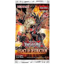 Yu-Gi-Oh! Legacy of Destruction Booster Pack | Rock City Comics