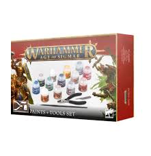 Warhammer Age of Sigmar Paints + Tools Set | Rock City Comics