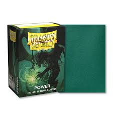 Dragon Shield Power Matte 100 Count Sleeves | Rock City Comics