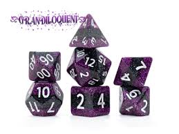 Chromomancy Dice: Ninja 7-Die Set | Rock City Comics