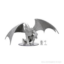 D&D Gargantuan Bahamut Preprimed Mini | Rock City Comics