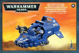 Warhammer 40K Space Marine Land Speeder (2009) | Rock City Comics