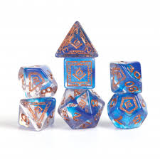 D&D Adventure Dice: Wizard Blue | Rock City Comics