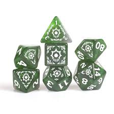 D&D Adventure Dice: Cleric Green | Rock City Comics