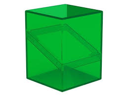 UG Boulder 100+ Clear Emerald Deck Case | Rock City Comics