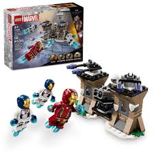 Lego Marvel Iron Man & Iron Legion Vs. Hydra Soldiers | Rock City Comics