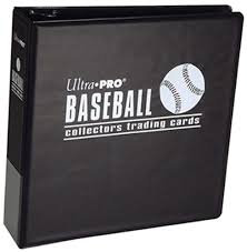 UP 3" Black Baseball Binder | Rock City Comics