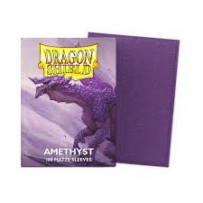 Dragon Shield Matte Amethyst 100 Count Sleeves | Rock City Comics
