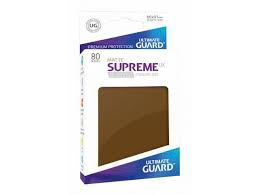 UG Matte Supreme UX Brown 80 Count Sleeves | Rock City Comics