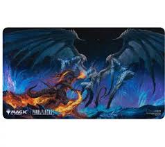 UP MTG Final Fantasy Ifrit & Bahamut Holofoil Playmat | Rock City Comics