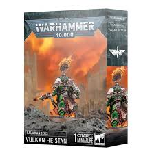 Warhammer 40K Salamanders: Vulkan He'Stan | Rock City Comics