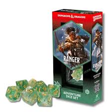 D&D Adventure Dice: Ranger White/ Green | Rock City Comics