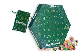 Fanroll 2025 Holiday Dice Advent Calendar | Rock City Comics