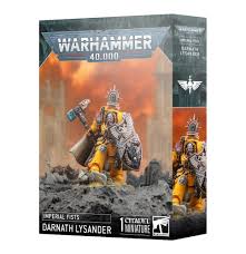 Warhammer 40K Imperial Fists: Darnath Lysander | Rock City Comics