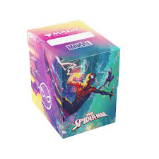 Gamegen!c MTG Spider-Man: Miles Morales/ Spider-Gwen 80ct Soft Crate Deck Box | Rock City Comics