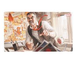 Gamegen!c MTG Spider-Man: J. Jonah Jameson Stitched Playmat | Rock City Comics