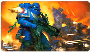 UP Warhammer 40K Space Marine Stotched Playmat | Rock City Comics