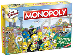Monopoly Simpsons | Rock City Comics