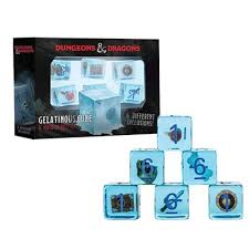D&D Gelatinous Cube 6 D6 Dice Set | Rock City Comics