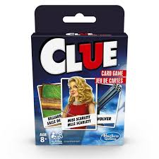 Clue Card Game | Rock City Comics