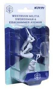 D&D Miniatures: Westrun Militia Swordsman & Kraghammer Axeman | Rock City Comics