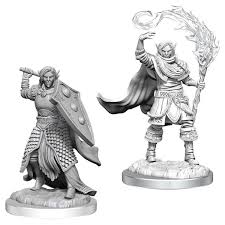 D&D Minifigure: Elf Cleric | Rock City Comics