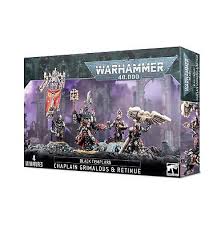 Warhammer 40K Black Templars: Chaplain Grimaldus & Retinue | Rock City Comics