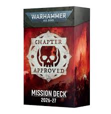 Warhammer 40K: 2026-27 Chapter Approved Mission Deck | Rock City Comics