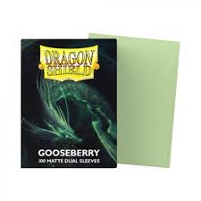 Dragon Shield Matte Gooseberry 100 Count Sleeves | Rock City Comics