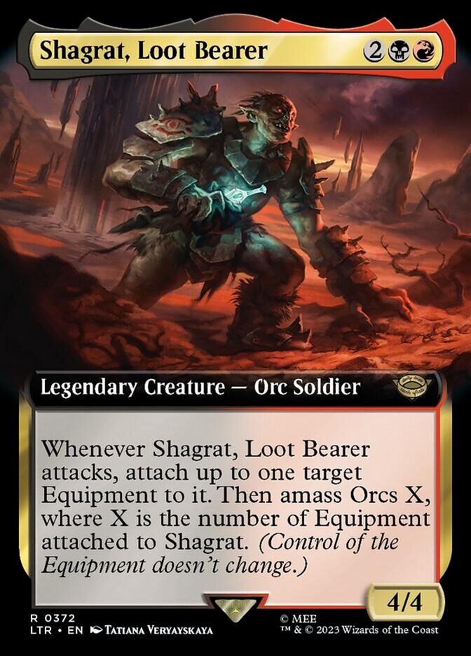 Shagrat, Loot Bearer (Extended Art) [The Lord of the Rings: Tales of Middle-Earth] | Rock City Comics