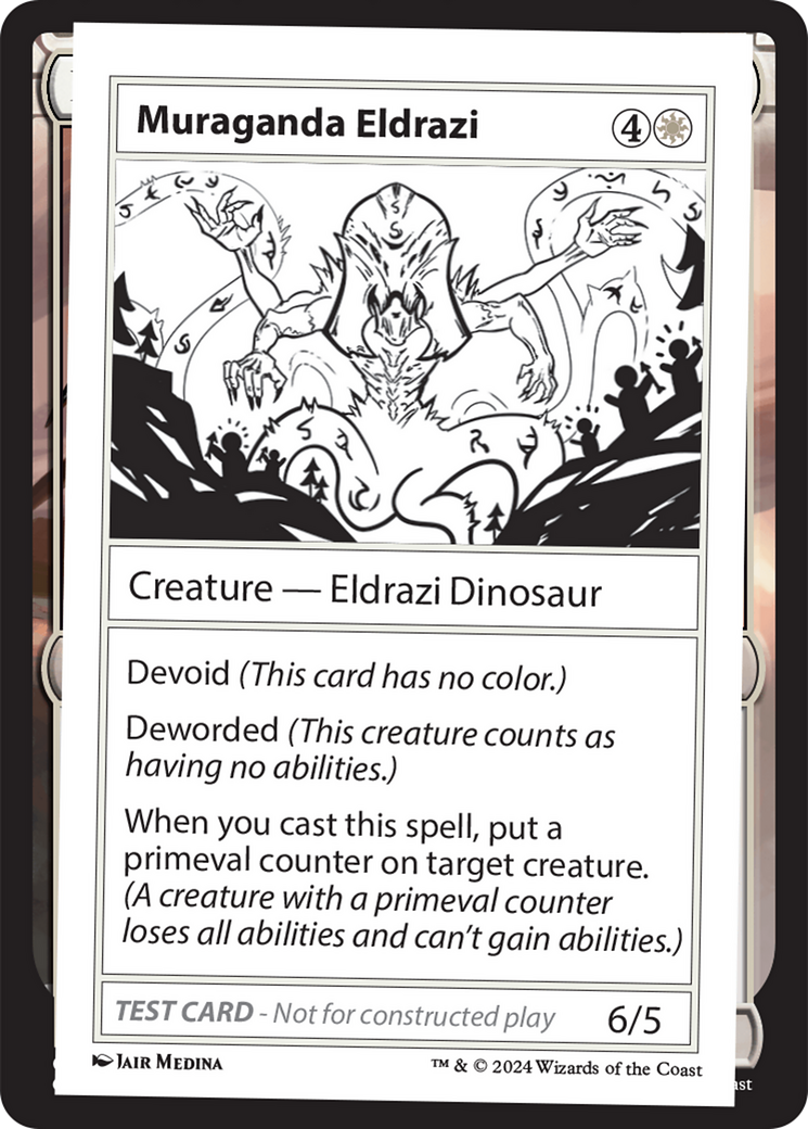 Muraganda Eldrazi [Mystery Booster 2 Playtest Cards] | Rock City Comics