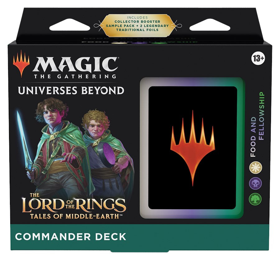 The Lord of the Rings: Tales of Middle-earth - Commander Deck (Food and Fellowship) | Rock City Comics