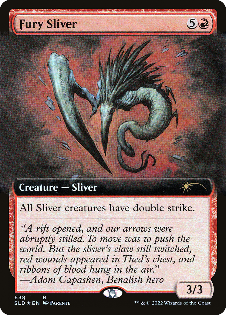 Fury Sliver (Extended Art) [Secret Lair Drop Promos] | Rock City Comics