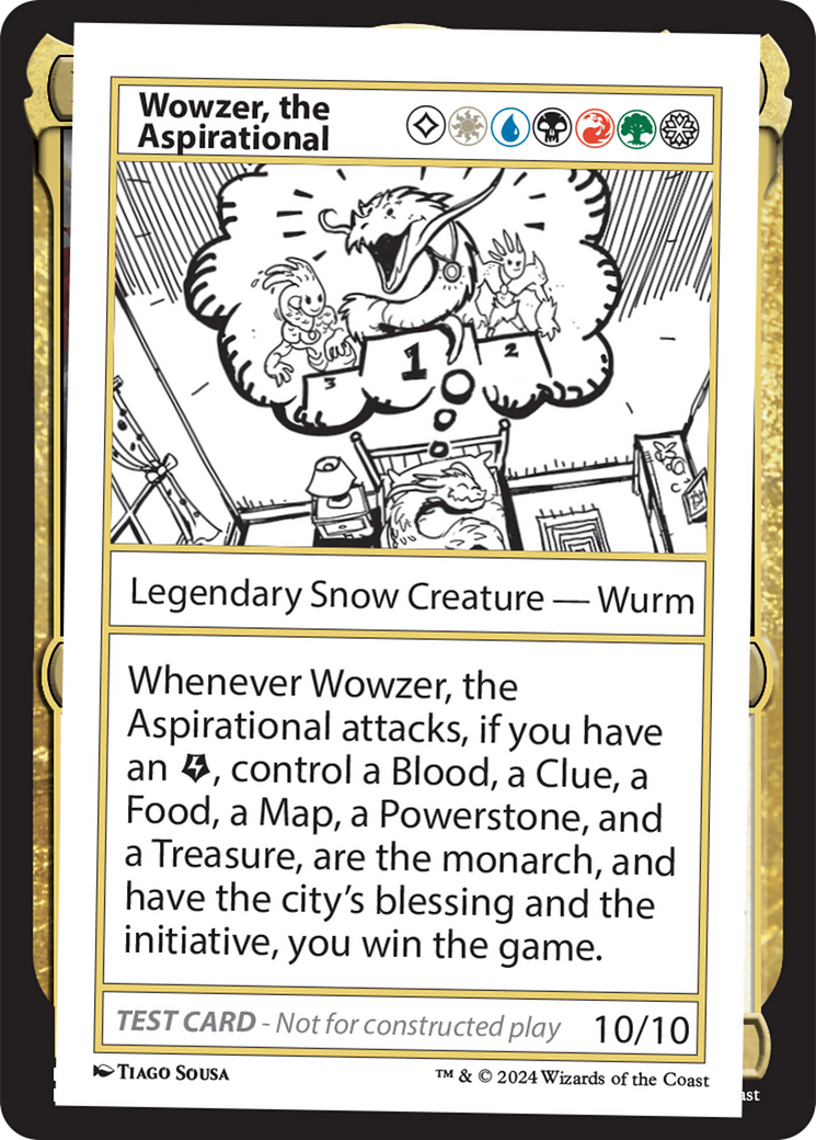 Wowzer, the Aspirational [Mystery Booster 2 Playtest Cards] | Rock City Comics