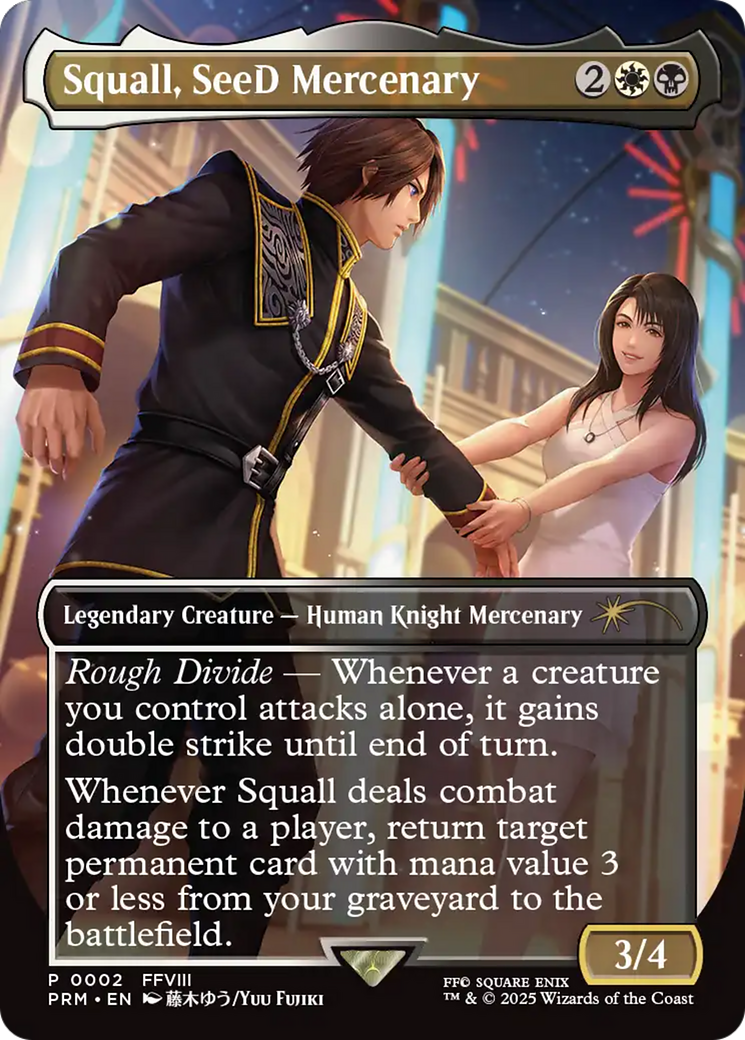 Squall, SeeD Mercenary [Standard Showdown Promos] | Rock City Comics
