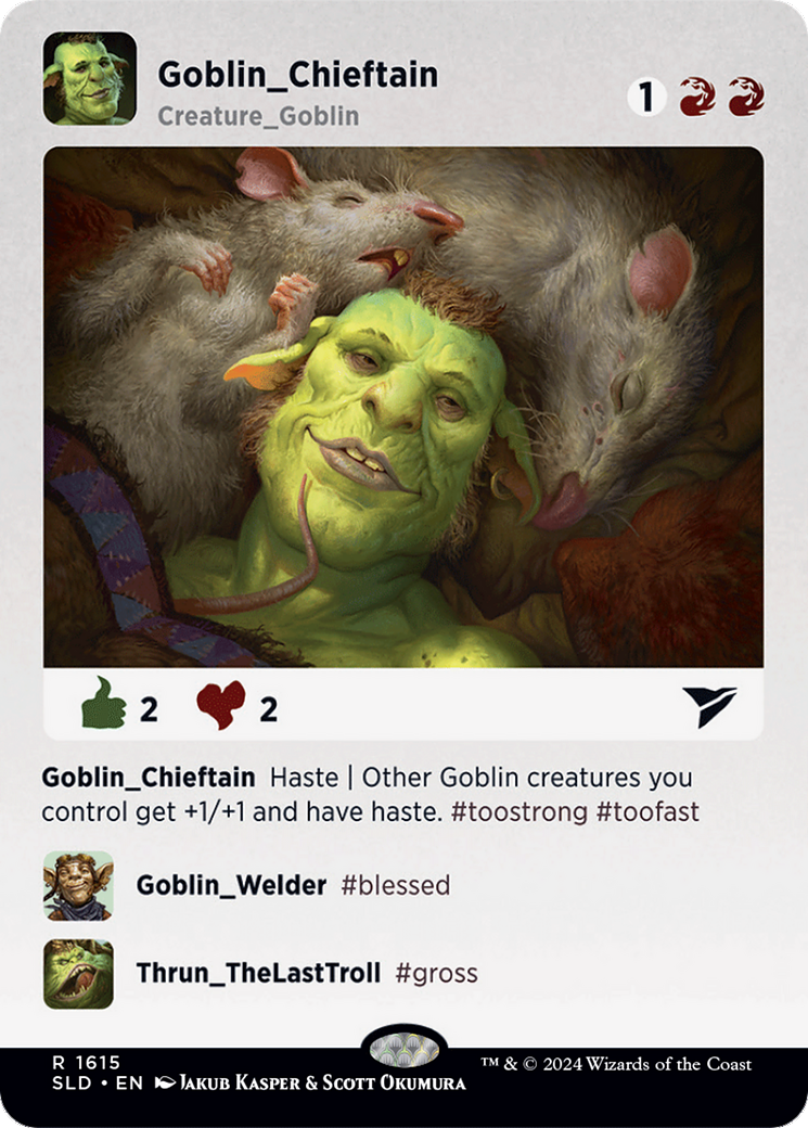 Goblin Chieftain [Secret Lair Drop Series] | Rock City Comics