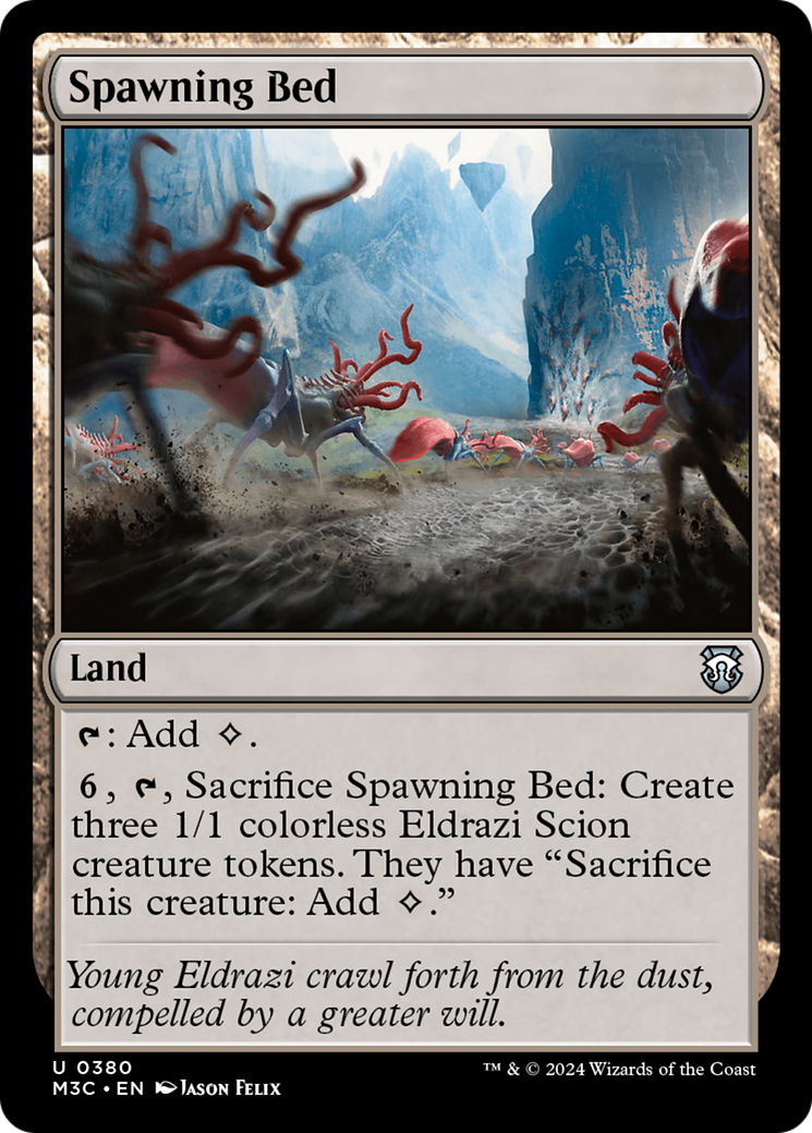 Spawning Bed (Ripple Foil) [Modern Horizons 3 Commander] | Rock City Comics